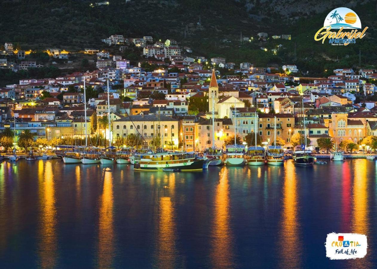 Gabrijel Apartments Makarska 1 エクステリア 写真