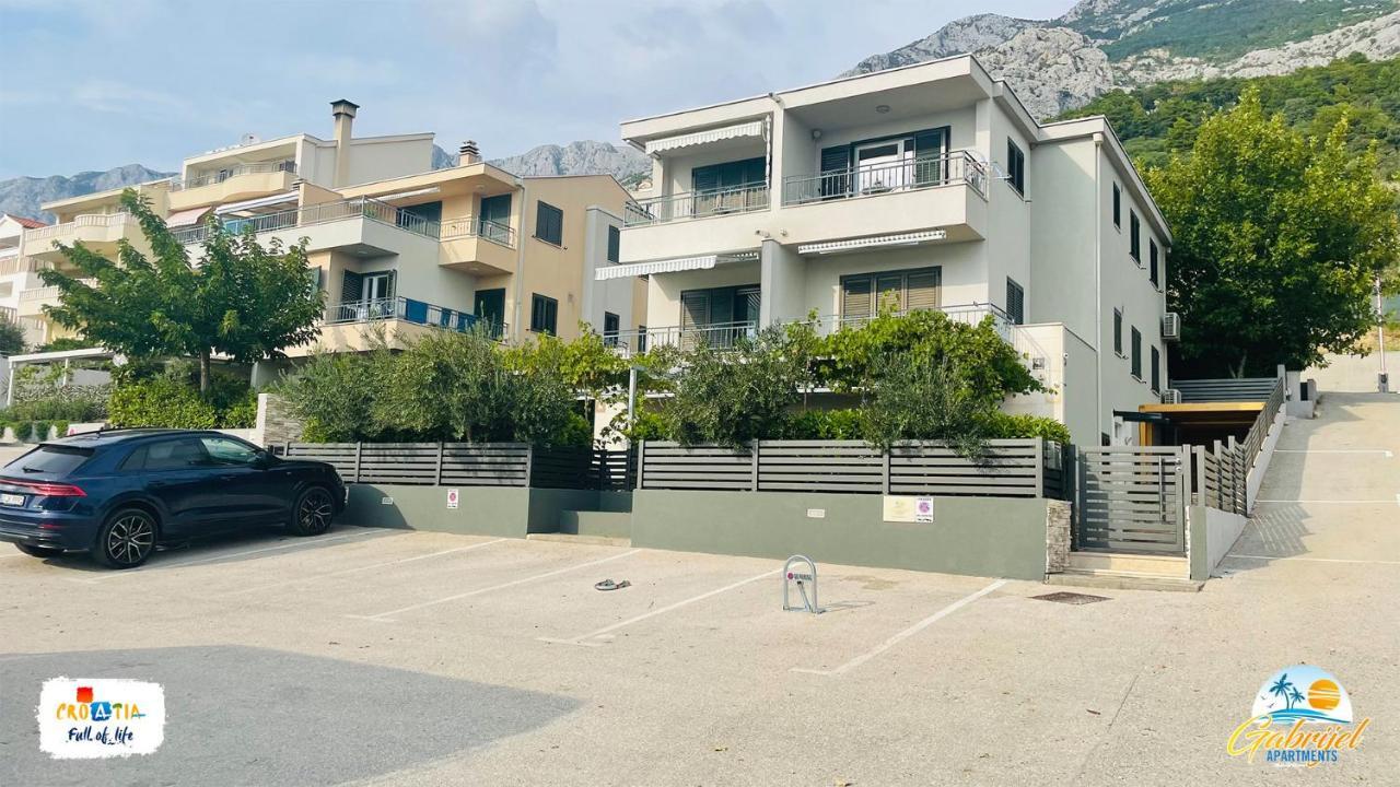 Gabrijel Apartments Makarska 1 エクステリア 写真