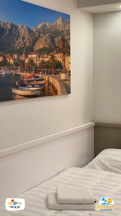 Gabrijel Apartments Makarska 1 エクステリア 写真